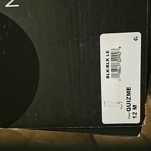 Nine west Women's sz 12 black 4" heel, 1/2" platform boots